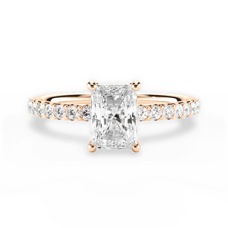 14kt Rose Gold/18kt Rose Gold/radiant/top sku 1RAZ4753