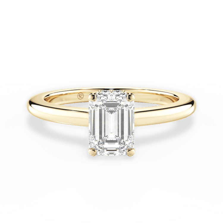 14kt Yellow Gold/18kt Yellow Gold/emerald/top sku 1ECZ1341