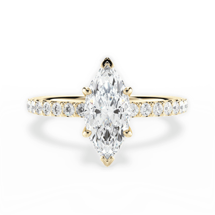 14kt Yellow Gold/18kt Yellow Gold/marquise/top sku 1MZ4753