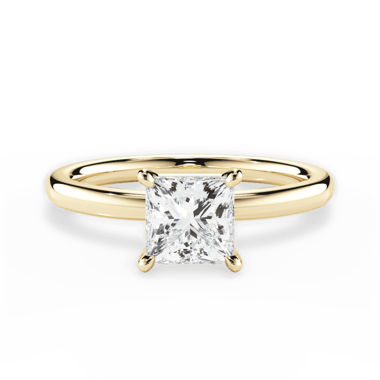 14kt Yellow Gold/18kt Yellow Gold/princess/top sku 1PCZ4775