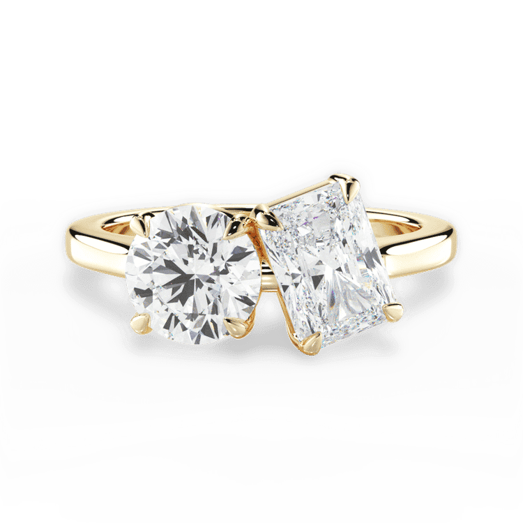 14kt Yellow Gold/18kt Yellow Gold/radiant/top sku 1RZ1003CRA