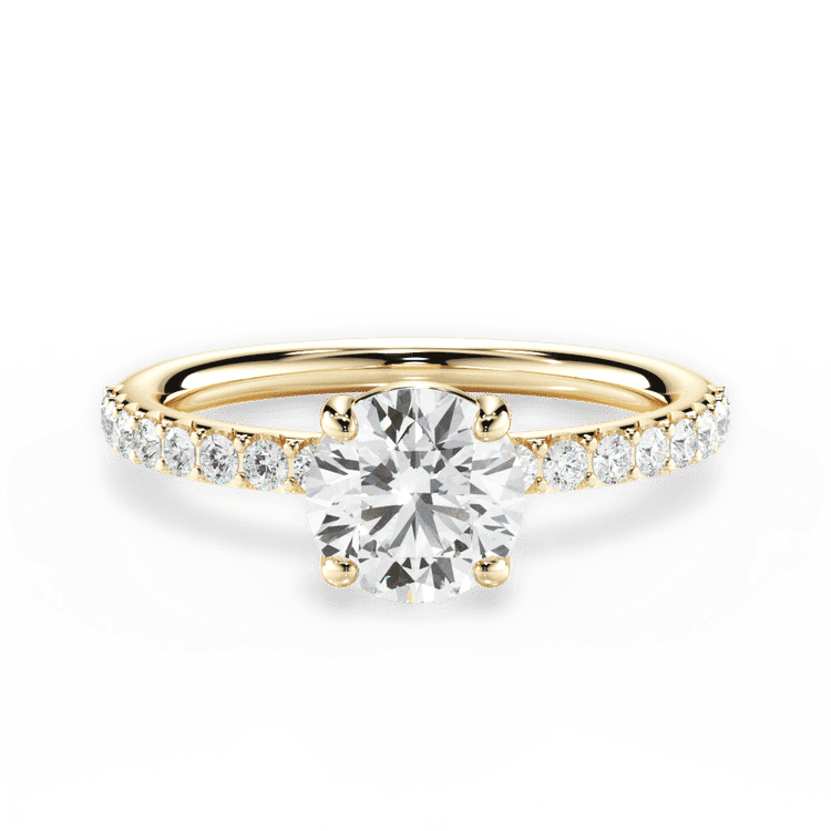 14kt Yellow Gold/18kt Yellow Gold/round/top sku 1RZ4753