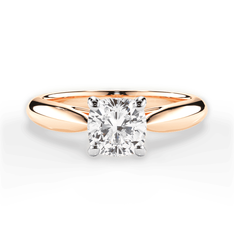 14kt Rose Gold/18kt Rose Gold/cushion/top sku 1CUZ7241