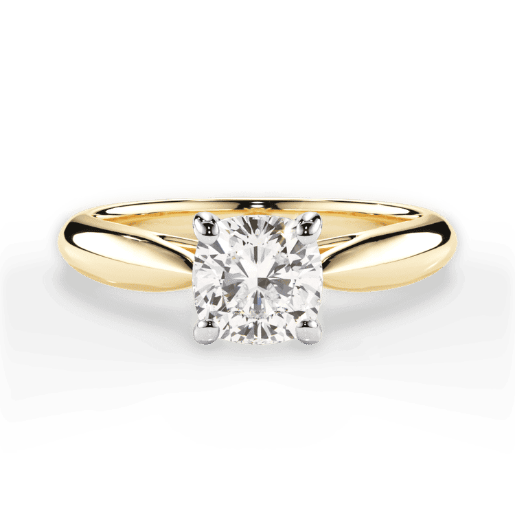 14kt Yellow Gold/18kt Yellow Gold/cushion/top sku 1CUZ7241