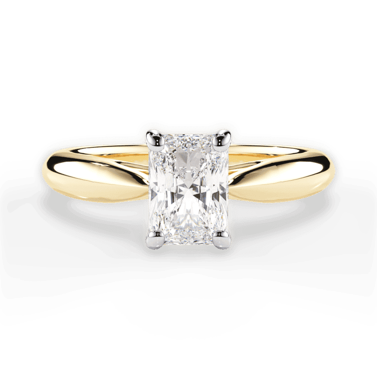 14kt Yellow Gold/18kt Yellow Gold/radiant/top sku 1RAZ7241