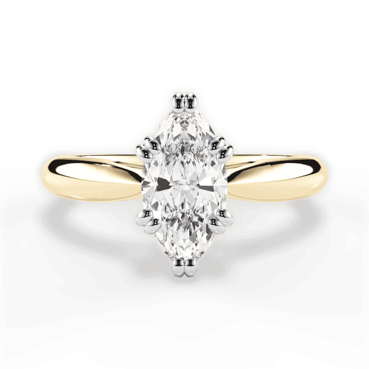 14kt Yellow Gold/18kt Yellow Gold/marquise/top sku 1MZ7242