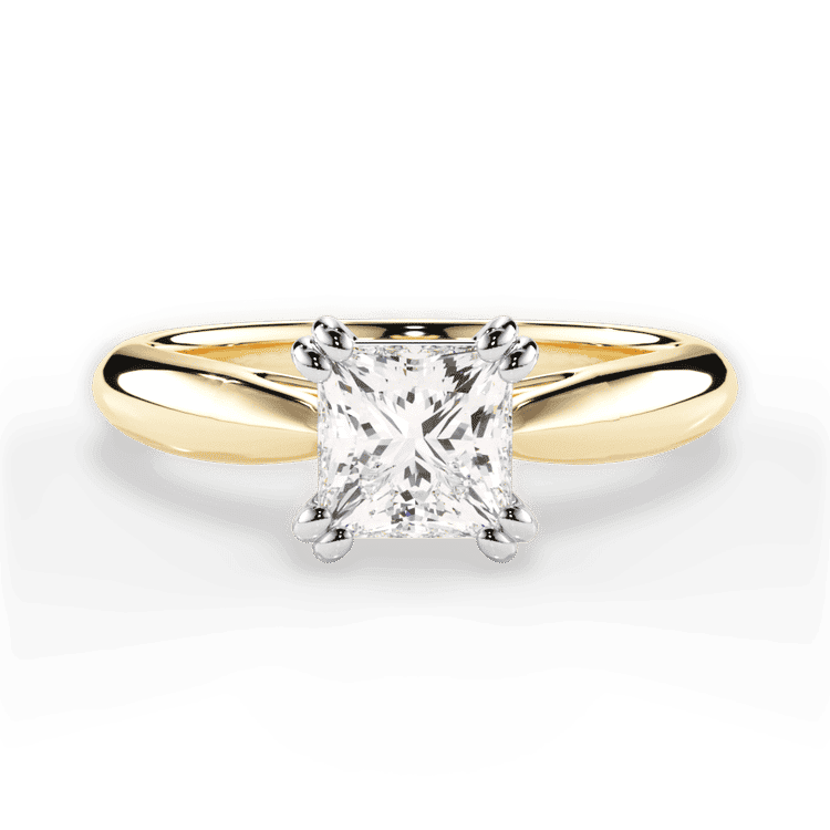 14kt Yellow Gold/18kt Yellow Gold/princess/top sku 1PCZ7242