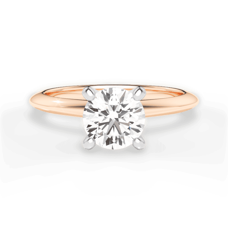 14kt Rose Gold/18kt Rose Gold/round/top sku 1RZ7286