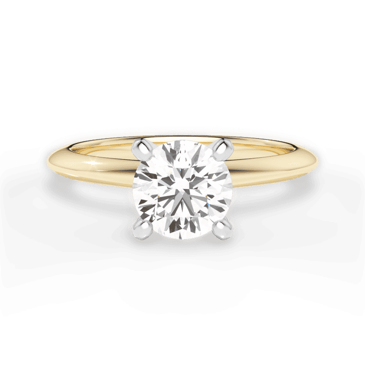 14kt Yellow Gold/18kt Yellow Gold/round/top sku 1RZ7286