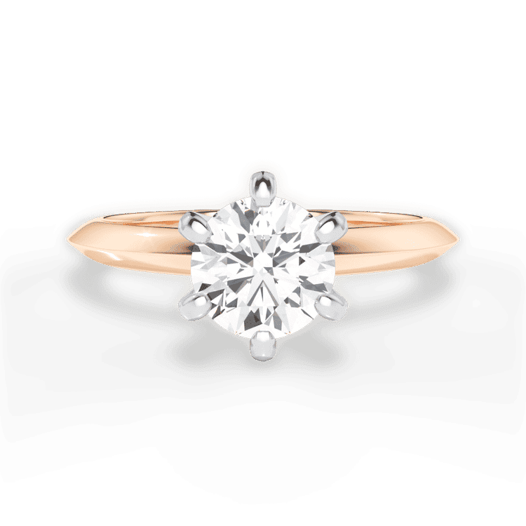14kt Rose Gold/18kt Rose Gold/round/top sku 1RZ7295