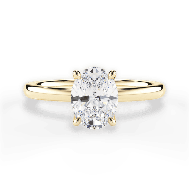 14kt Yellow Gold/18kt Yellow Gold/oval/top sku 1OZ4775