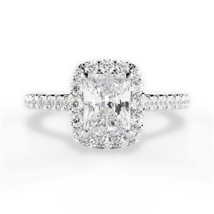 14kt White Gold/18kt White Gold/Platinum/radiant/top sku 1RAZ1321