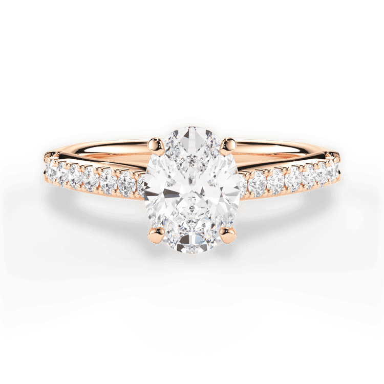 14kt Rose Gold/18kt Rose Gold/oval/top sku 1OZ2489