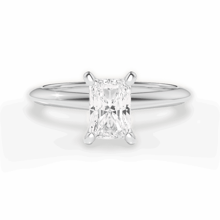 14kt White Gold/18kt White Gold/Platinum/radiant/top sku 1RAZ7286