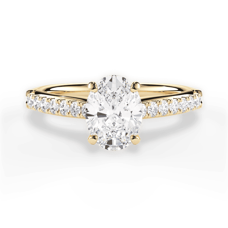 14kt Yellow Gold/18kt Yellow Gold/oval/top sku 1OZ2489