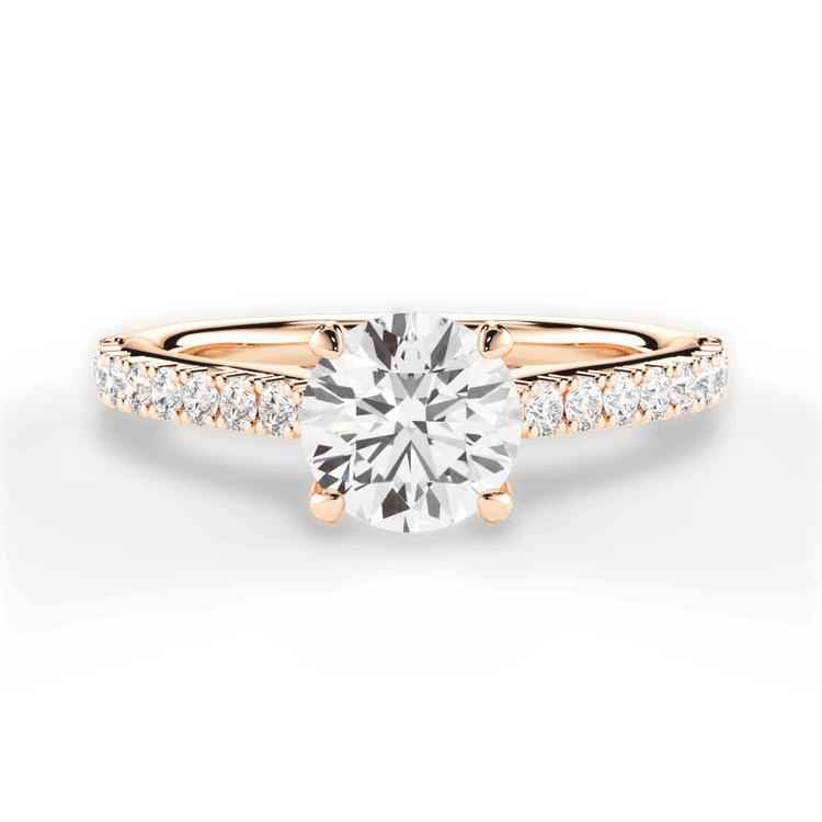 14kt Rose Gold/18kt Rose Gold/round/top sku 1RZ2498