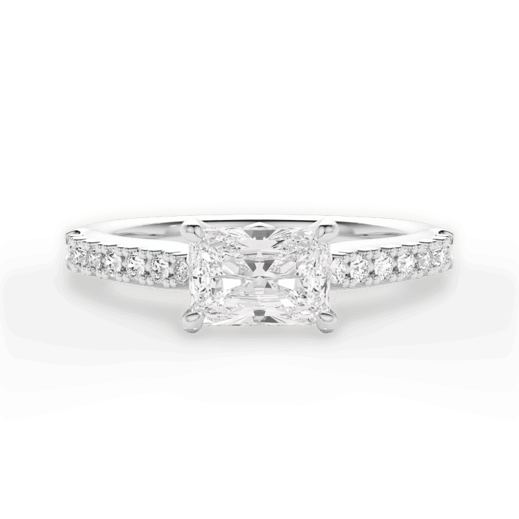 14kt White Gold/18kt White Gold/Platinum/radiant/top sku 1RAZ2496