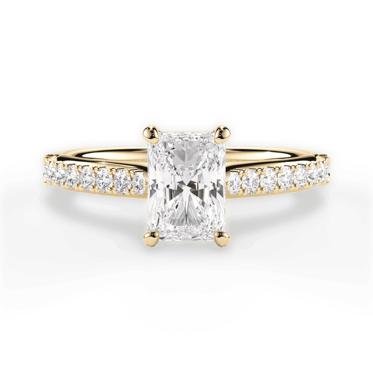 14kt Yellow Gold/18kt Yellow Gold/radiant/top sku 1RAZ2489