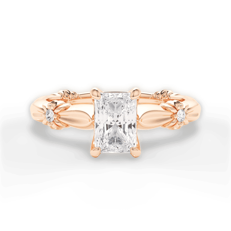 14kt Rose Gold/18kt Rose Gold/radiant/top sku 1RAZ4754