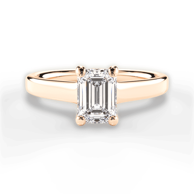 14kt Rose Gold/18kt Rose Gold/emerald/top sku 1ECZ1178