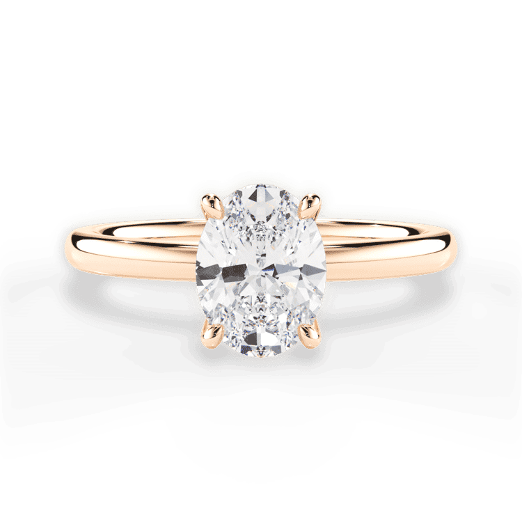 14kt Rose Gold/18kt Rose Gold/oval/top sku 1OZ4775