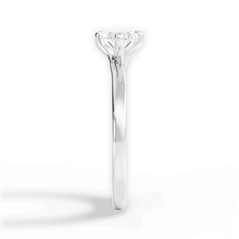 14kt White Gold/18kt White Gold/Platinum/marquise/perspective
