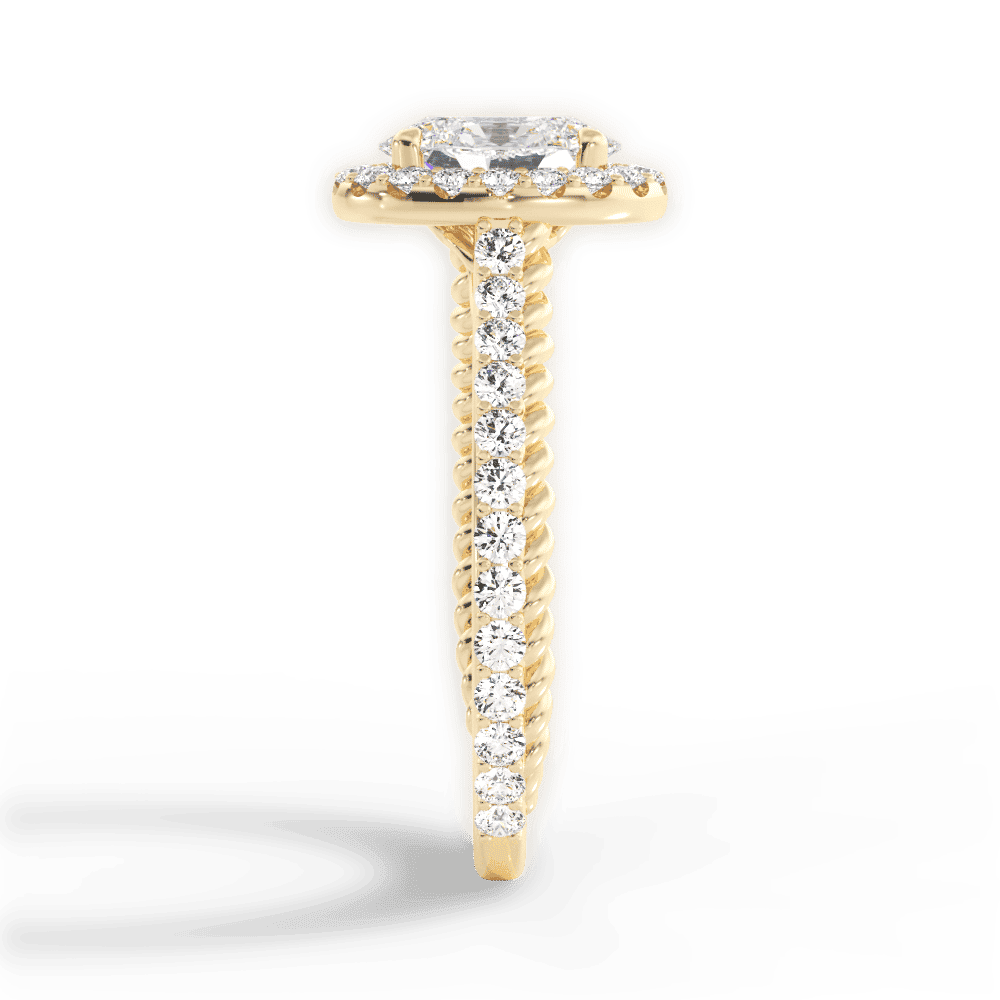 14kt Yellow Gold/18kt Yellow Gold/oval/perspective