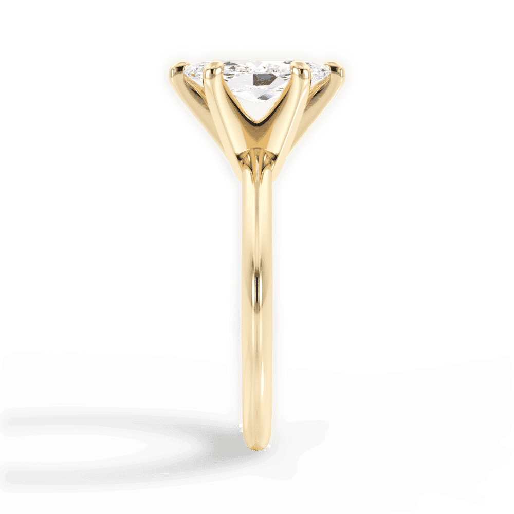 14kt Yellow Gold/18kt Yellow Gold/marquise/perspective