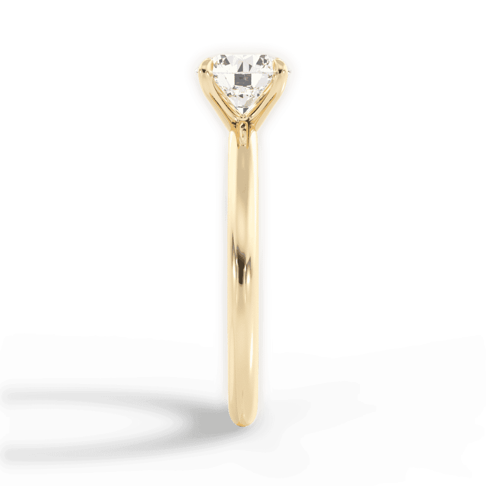 14kt Yellow Gold/18kt Yellow Gold/round/perspective