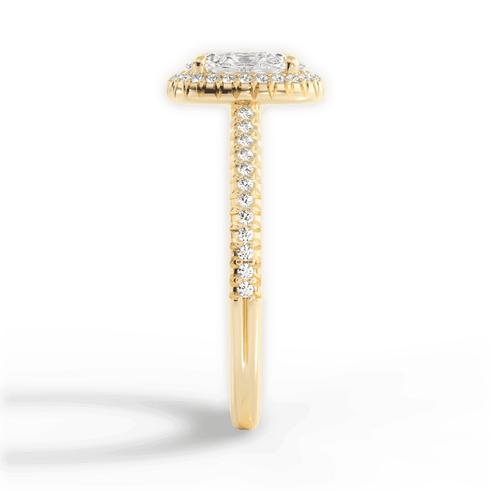 14kt Yellow Gold/18kt Yellow Gold/oval/perspective