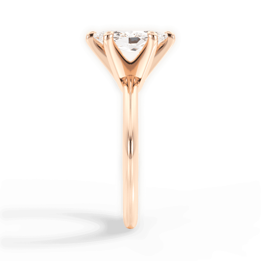 14kt Rose Gold/18kt Rose Gold/marquise/perspective