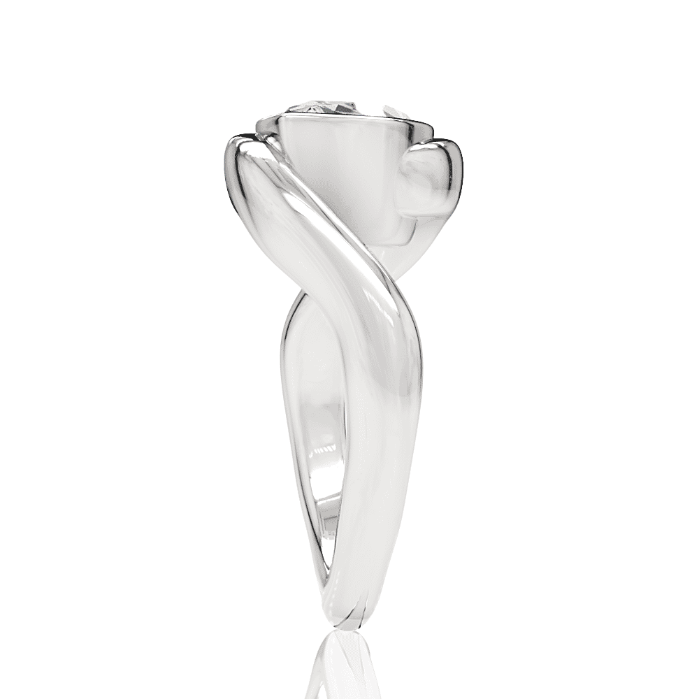 14kt white gold/18kt white gold/platinum/marquise/perspective
