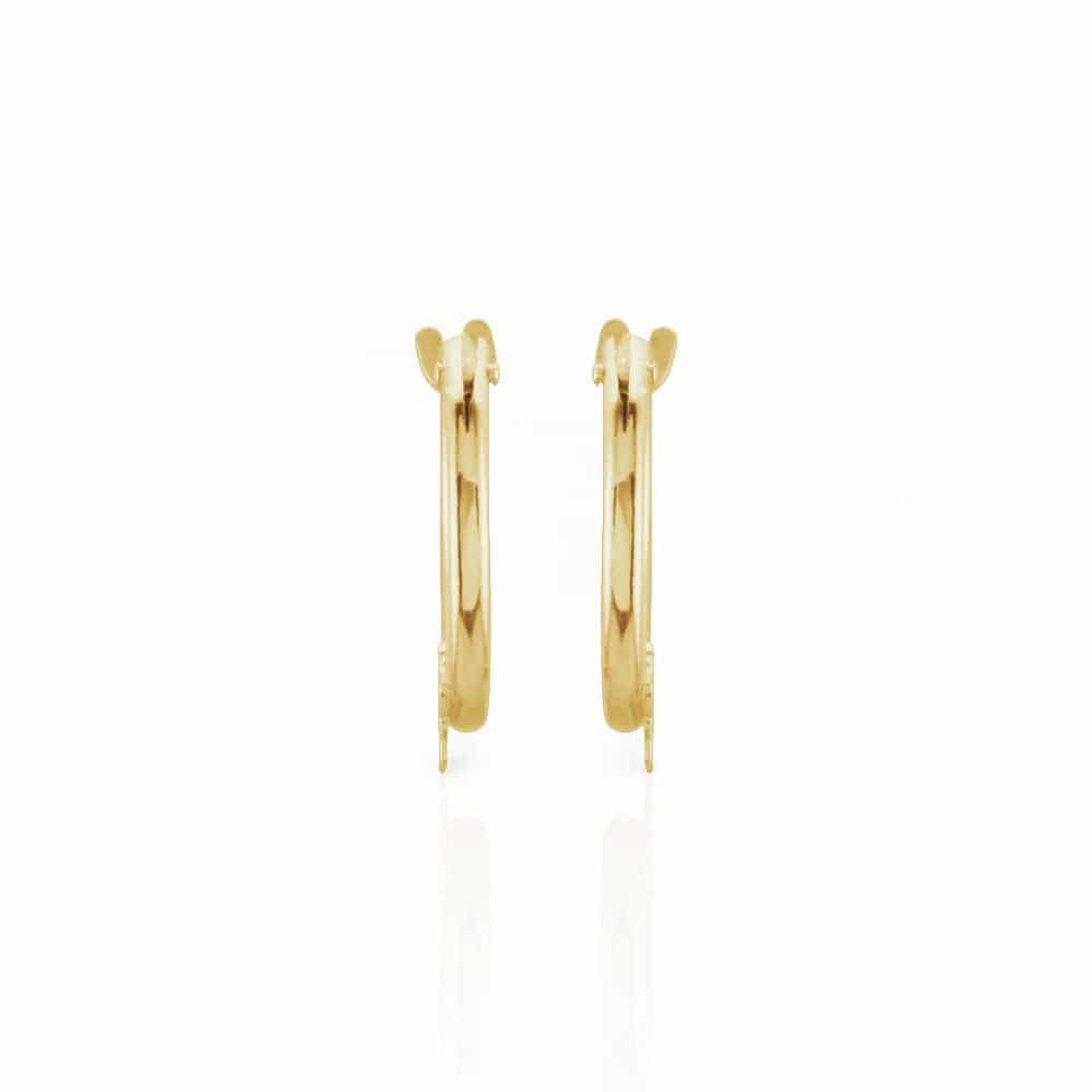 14kt yellow gold/front