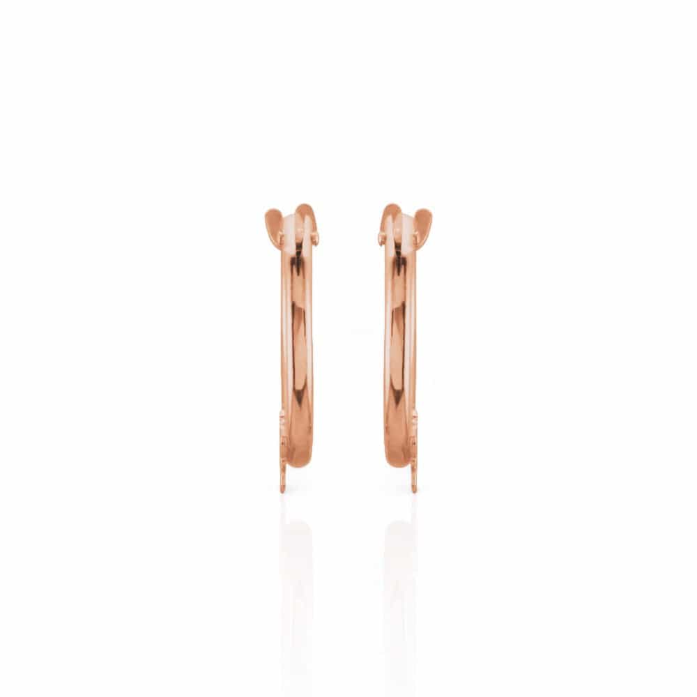 14kt rose gold/front
