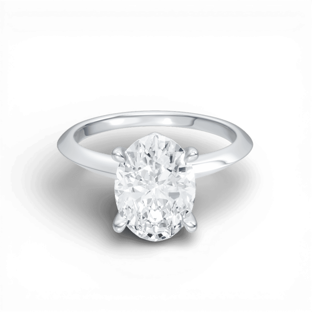 14kt white gold/18kt white gold/platinum/oval/top sku 1OZ1021