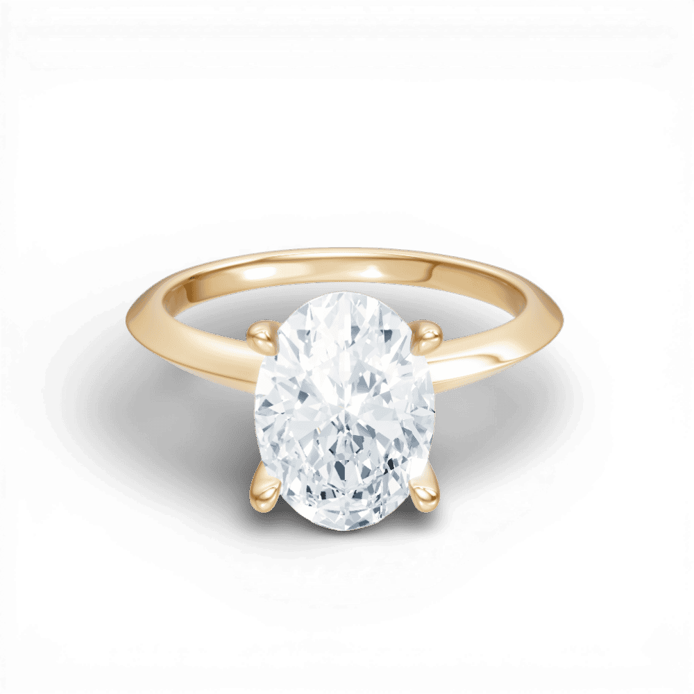 14kt yellow gold/18kt yellow gold/oval/top