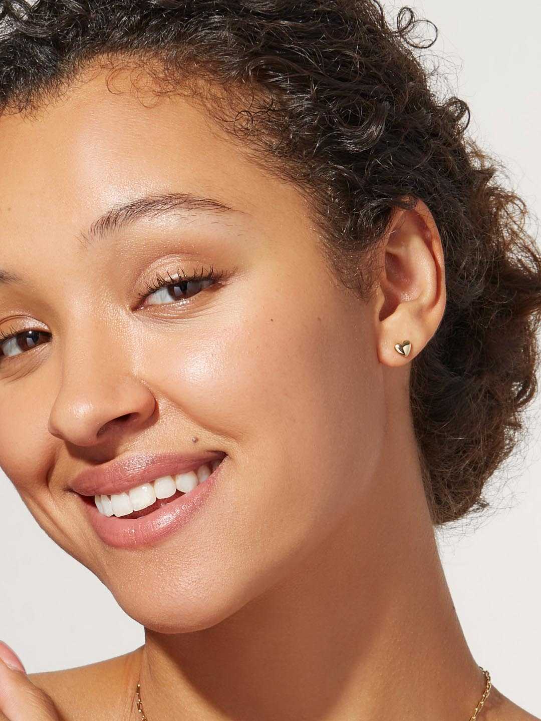 14kt yellow gold plated/front