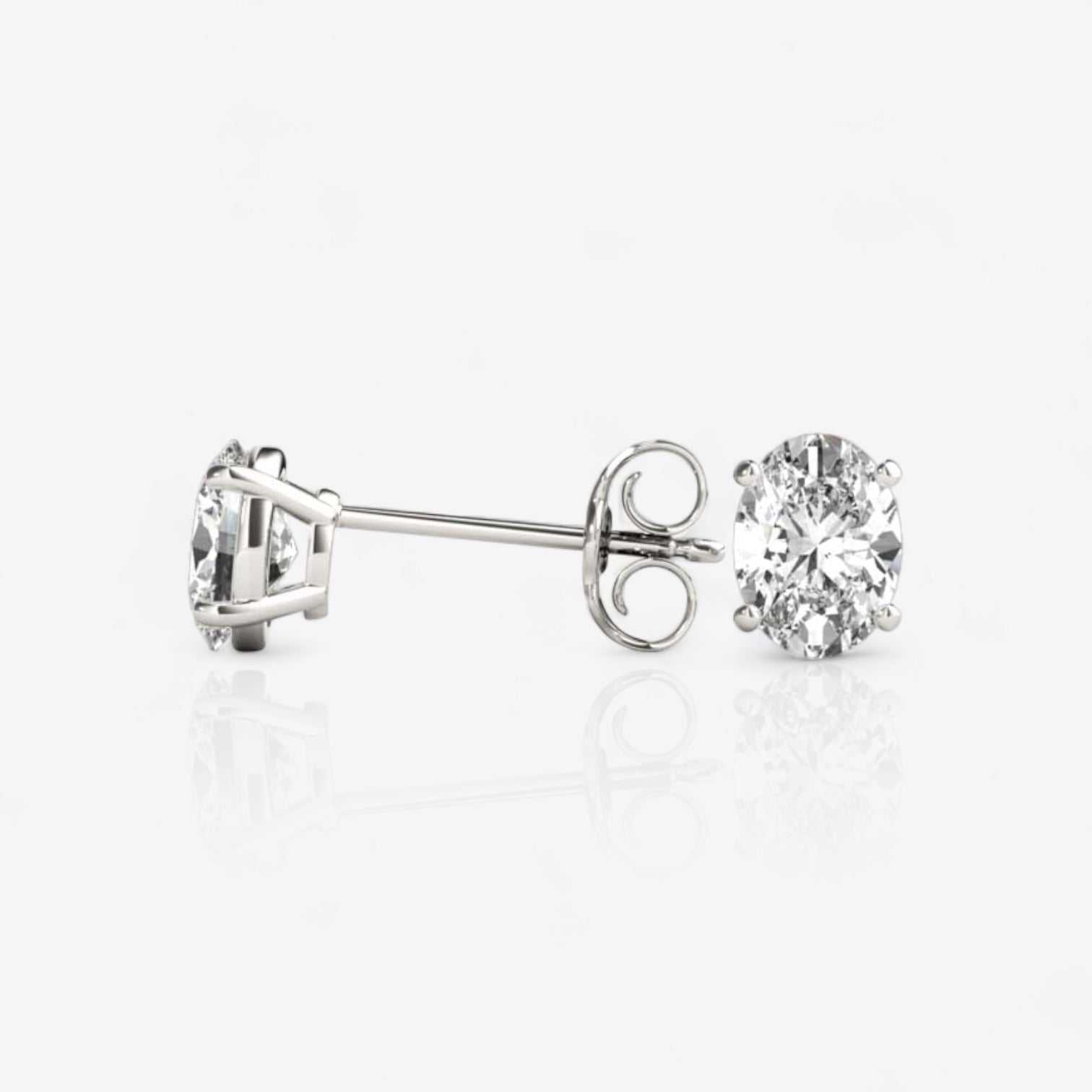 14kt white gold/18kt white gold/platinum//push-back/screw-back/jumbo-back/guardian-back/side
