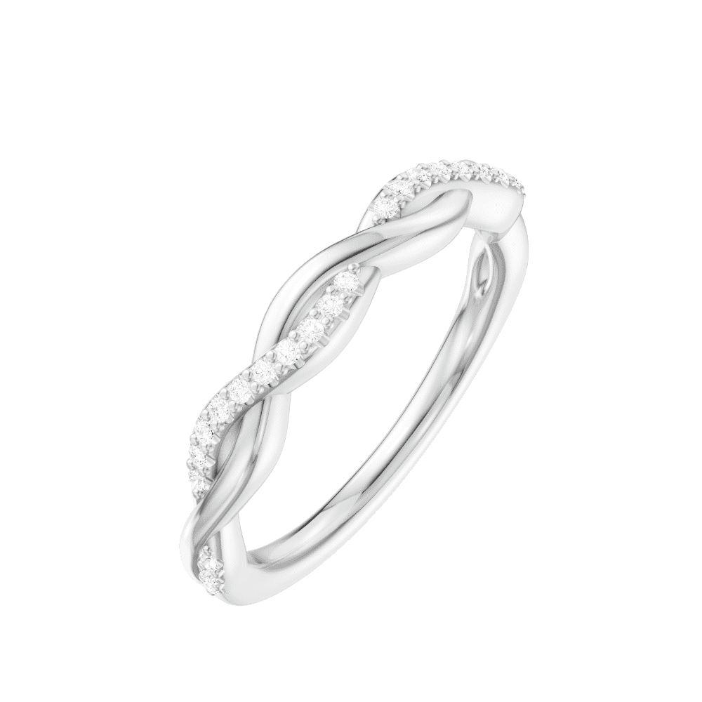14kt white gold/18kt white gold/platinum/side