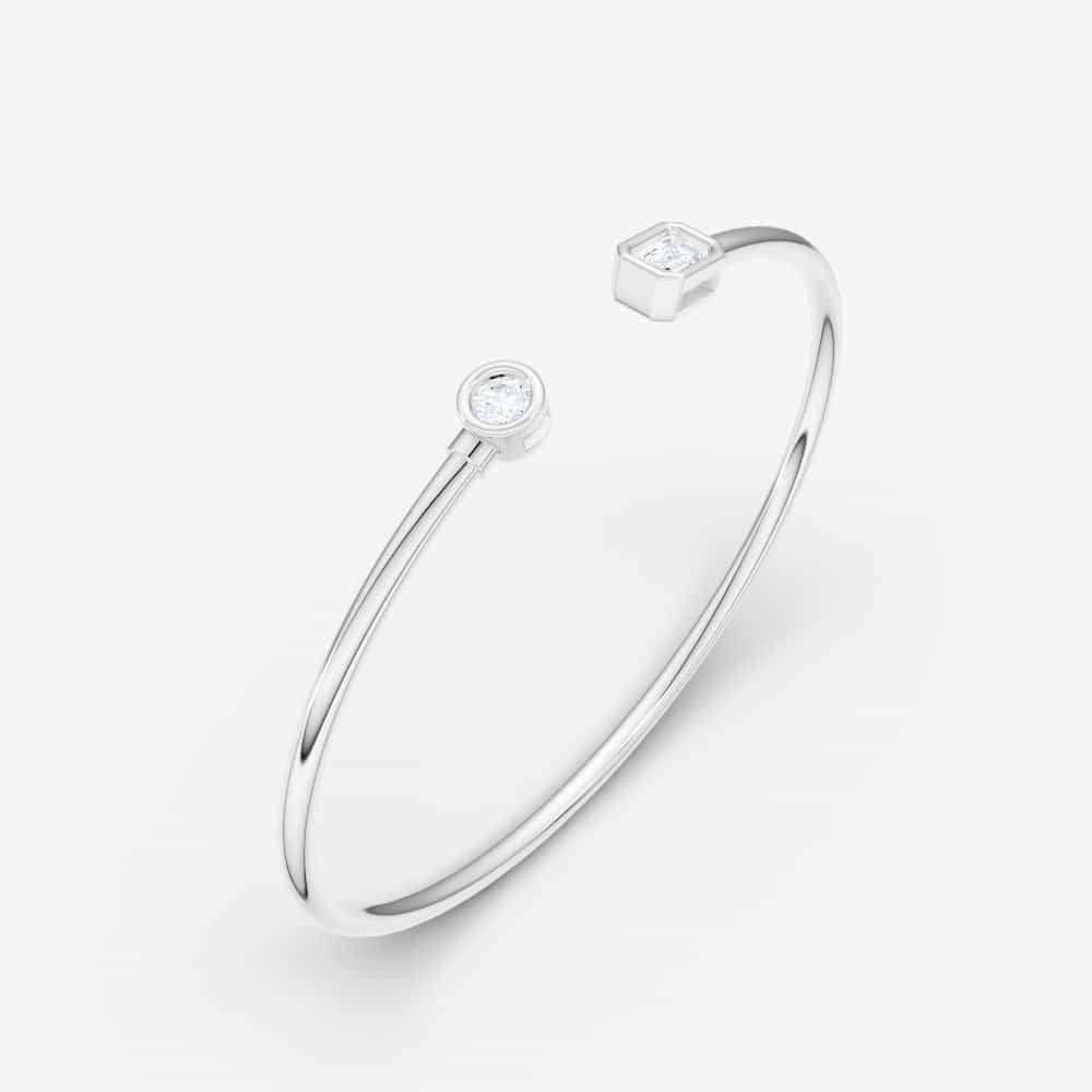 14kt white gold/18kt white gold/1.00/front