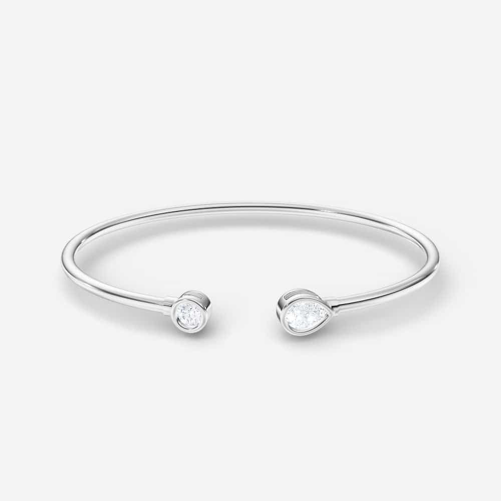 14kt white gold/18kt white gold/0.85/top