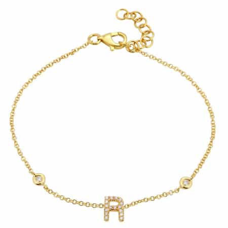 14kt yellow gold/top