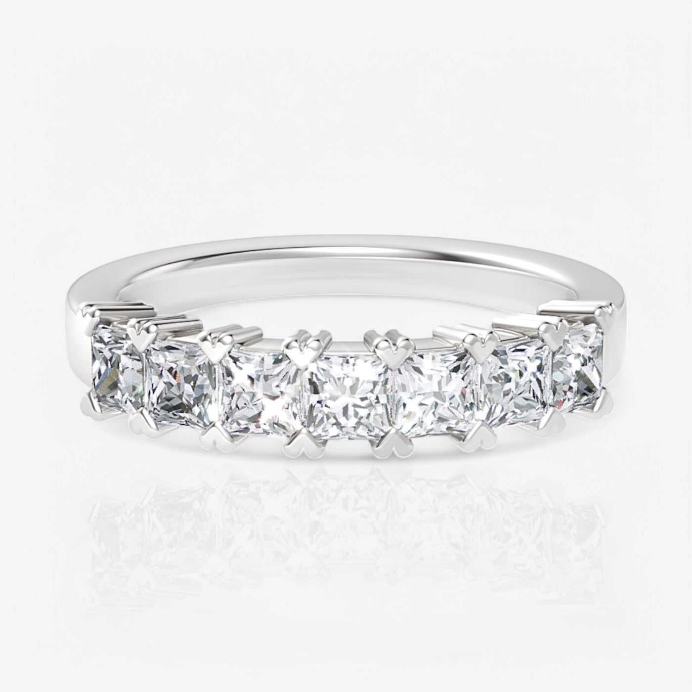 14kt white gold/18kt white gold/platinum/0.50/top