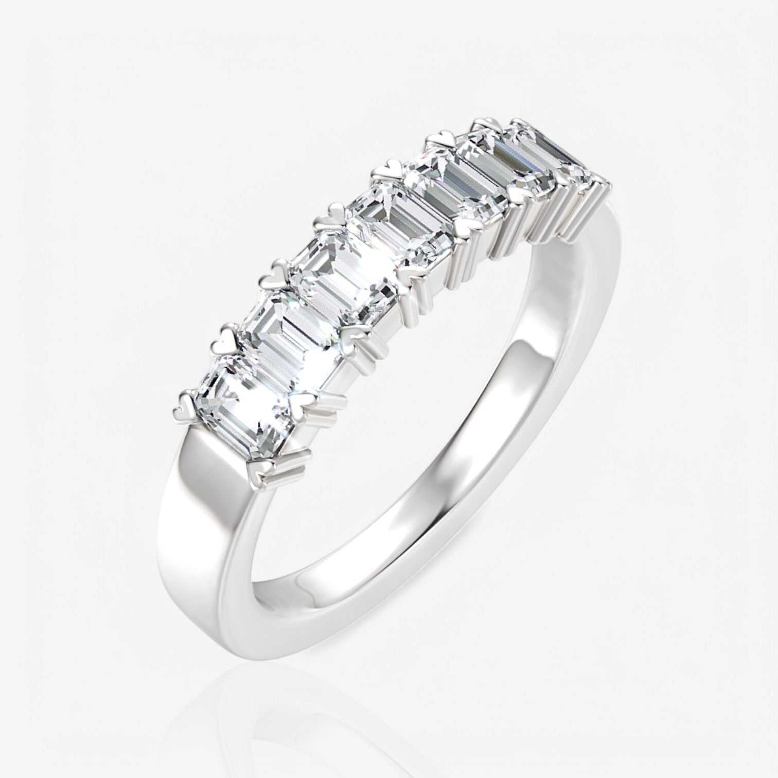 14kt white gold/18kt white gold/platinum/0.75/front