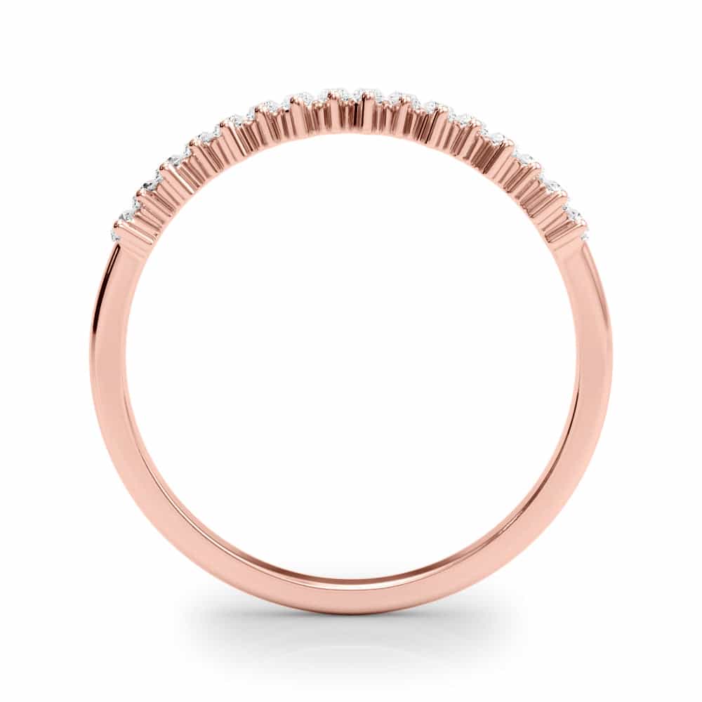18kt rose gold/front