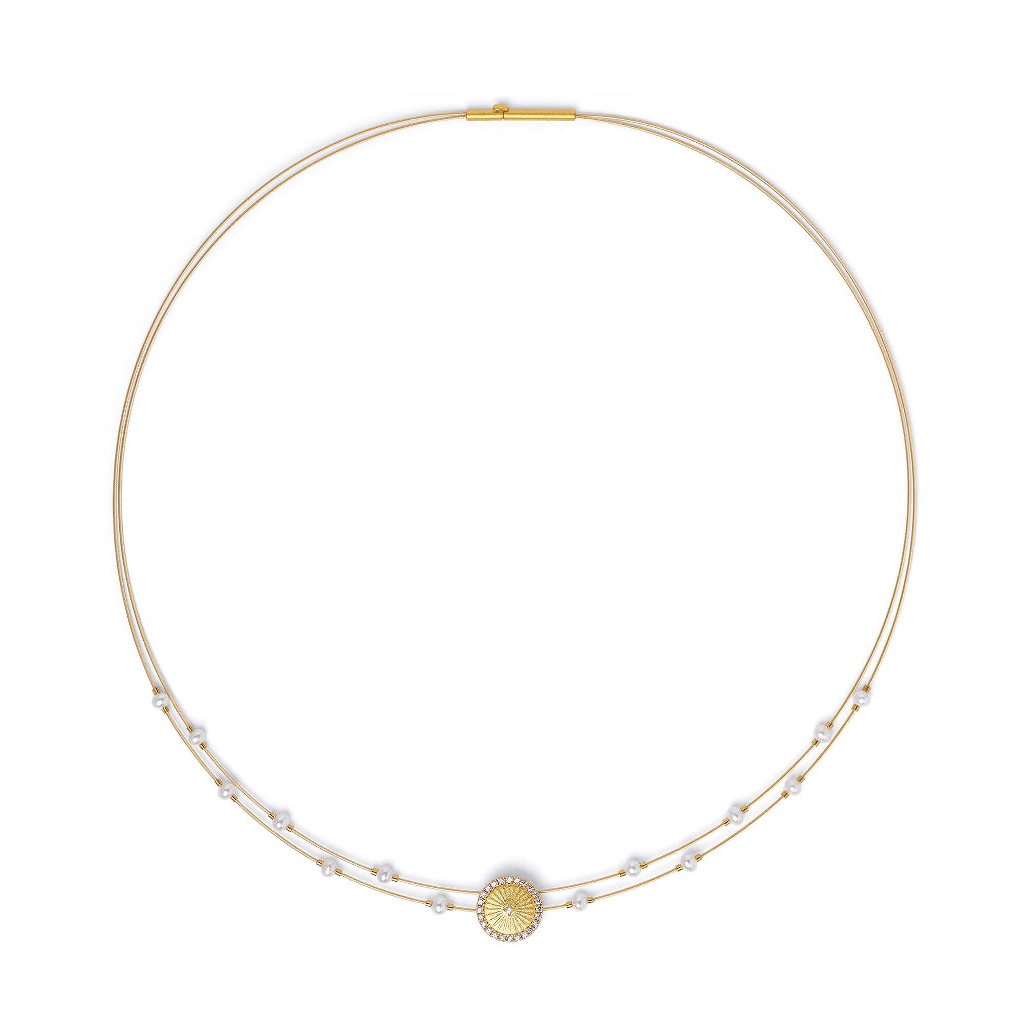 Gold Plated Sterling Silver/front