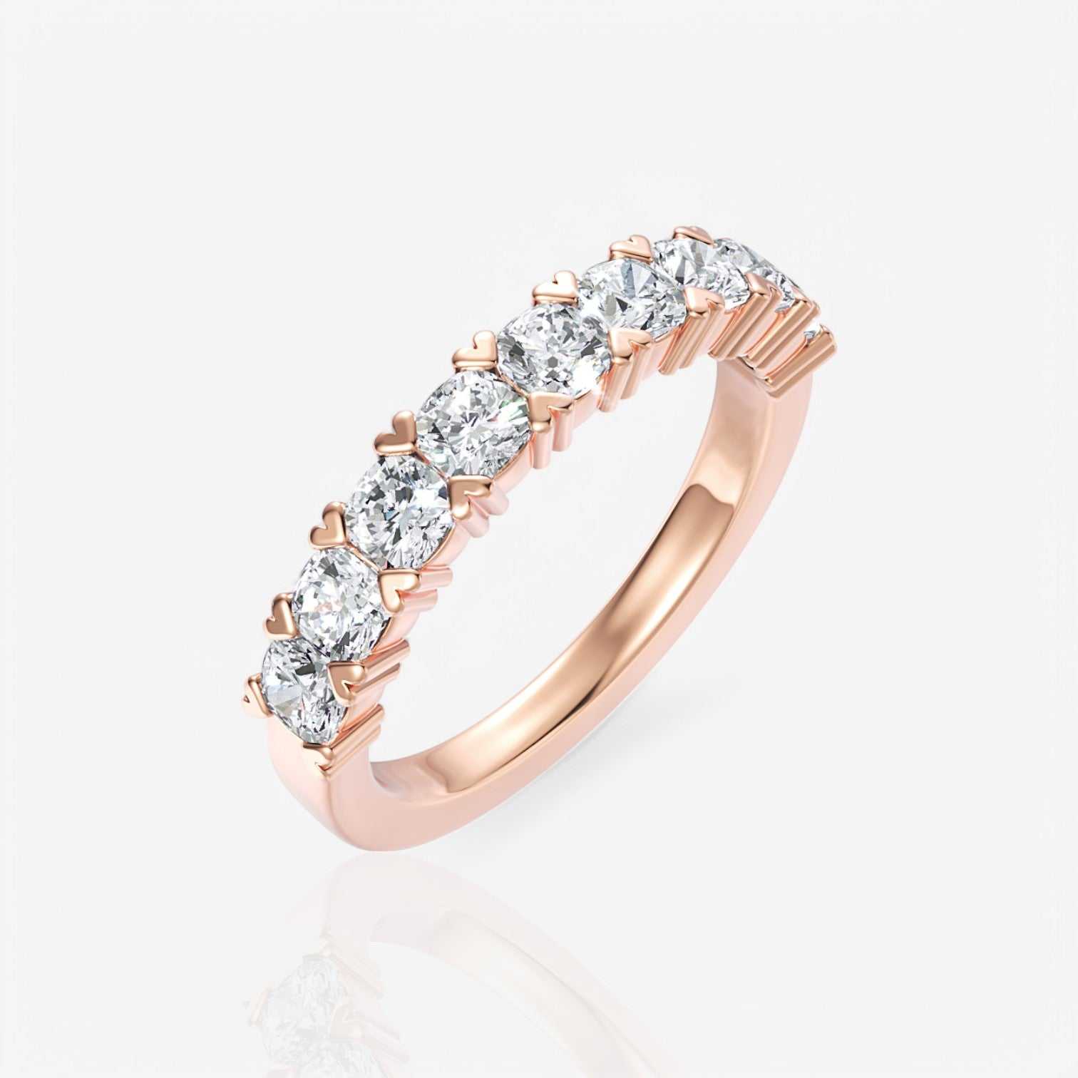 18kt rose gold/0.75/front