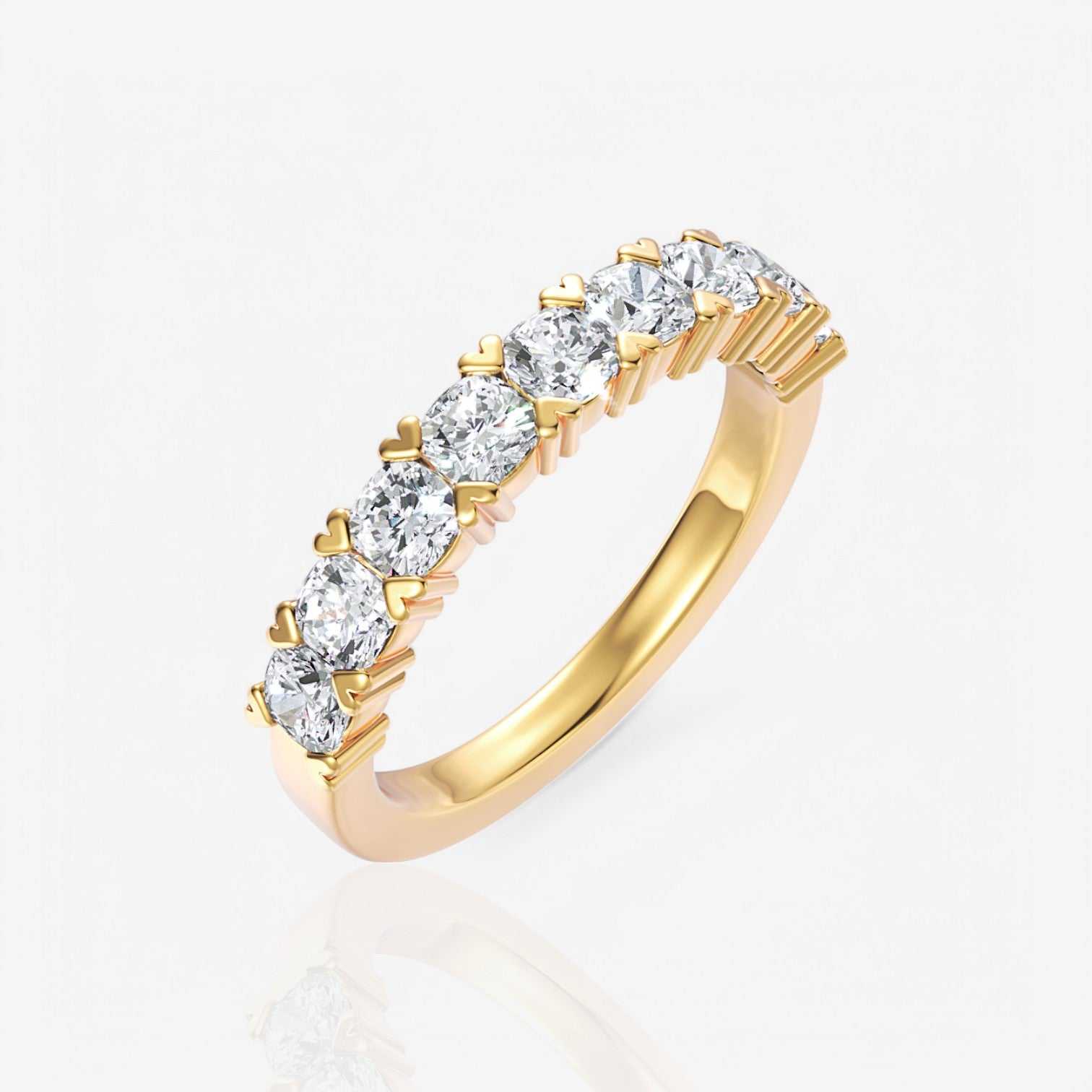 18kt yellow gold/0.50/front