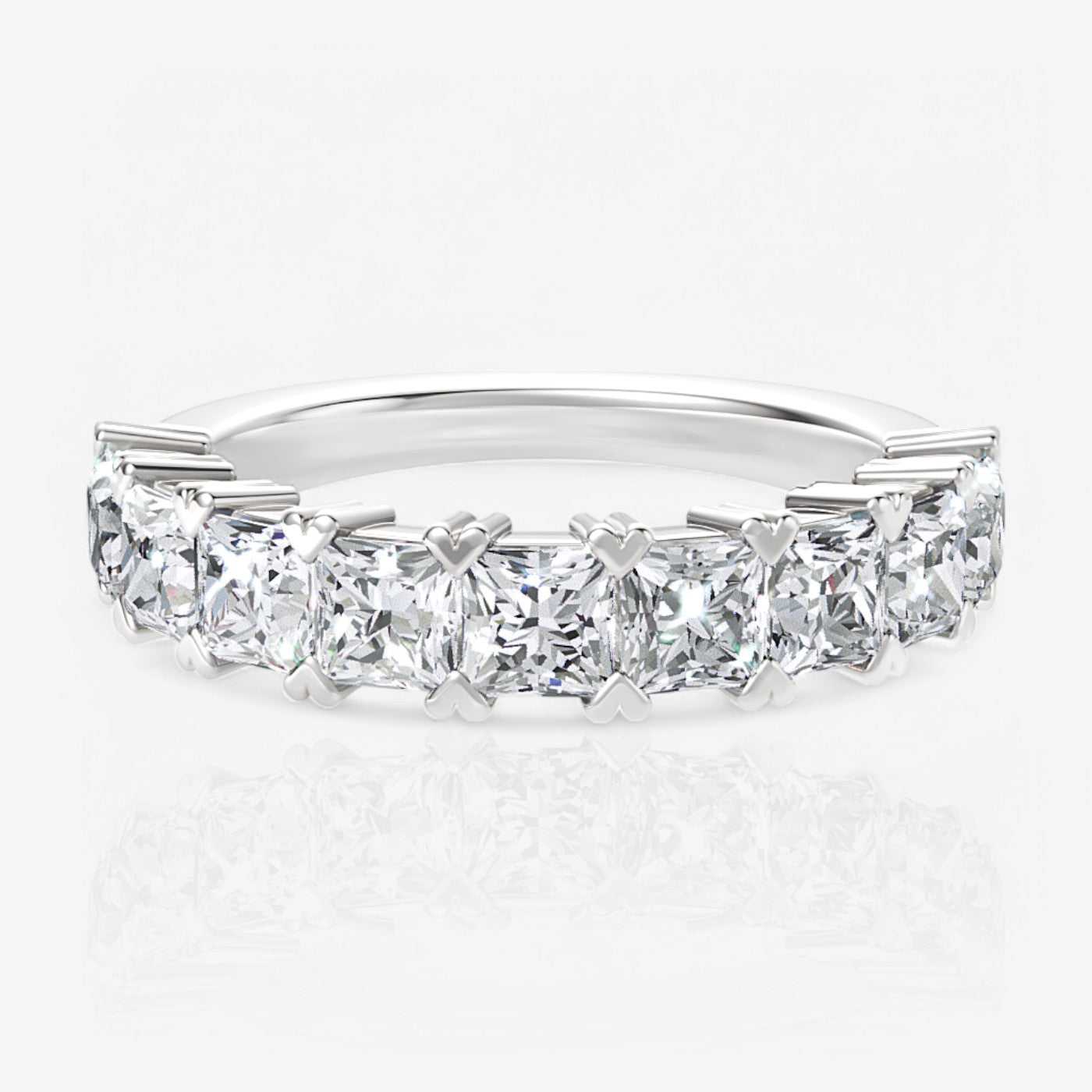 14kt white gold/18kt white gold/platinum/1.50/top