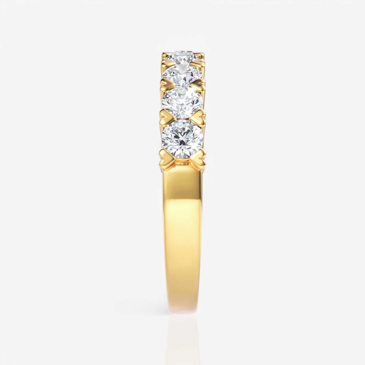 18kt yellow gold/0.50/perspective